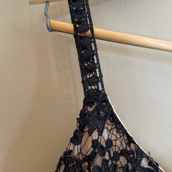 She + Sky NWT Boutique brand Black lace Strappy dress. Size S - Picture 4 of 9